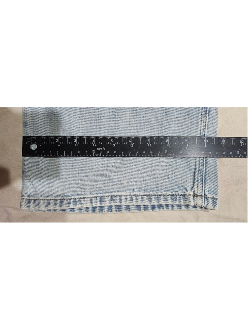 Women's Zenana Light Blue Wide Leg Jeans Size 30 - Picture 7 of 7